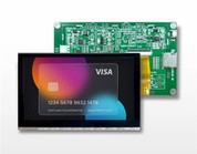 4,3 tommers TFT med berøringsskjerm